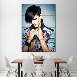 Boyfriend Look Haarschnitt Kunstdruck Riesenposter (P-1378)